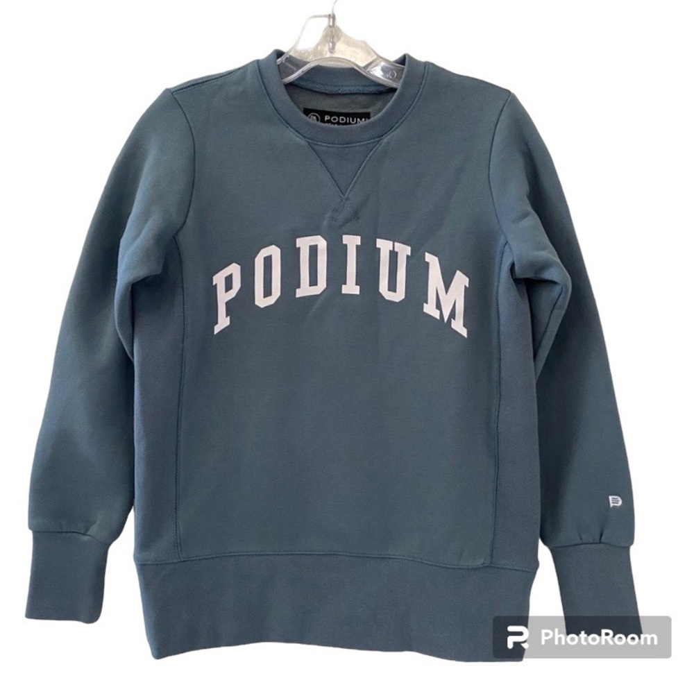 Podium Gear & Apparel Green Sweatshirt Size Small